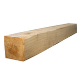 Heavily Worked Genuine (12.5x12.5) cm Solid Oak Beams for Fireplaces- Oak Floating Shelf for Home Decor- Rustic Shelves to Decorative Logs for Fireplace