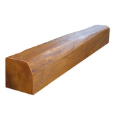 Heavily Worked Genuine (15x15) cm Solid Oak Beams for Fireplaces- Oak Floating Shelf for Home Decor- Rustic Shelves to Decorative Logs for Fireplace