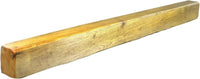 Solid Oak Fireplace Beam 7.5x10cm – Lightly Worked – Oak Mantel Shelf