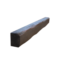 Solid Oak Fireplace Beam 7.5x10cm – Heavily Worked – Rustic Oak Mantel Shelf