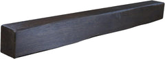 Lightly Worked Oak Beam Size(12.5x10) Cm- Solid Oak Beams for Fireplaces- Oak Floating Shelf for Home Decor- Rustic Shelves to Decorative Logs for Fireplace