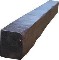 Solid Oak Fireplace Beam 15x10cm – Heavily Worked – Rustic Oak Mantel Shelf