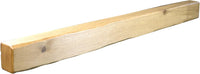 Solid Oak Fireplace Beam 7.5x10cm – Lightly Worked – Oak Mantel Shelf