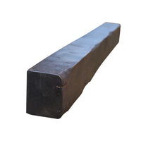 Solid Oak Fireplace Beam 12.5x10cm – Heavily Worked – Rustic Oak Mantel Shelf