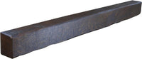 Solid Oak Fireplace Beam 7.5x10cm – Lightly Worked – Oak Mantel Shelf