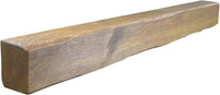 Solid Oak Fireplace Beam 7.5x10cm – Lightly Worked – Oak Mantel Shelf