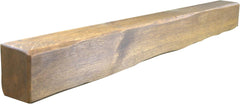 Lightly Worked Oak Beam Size(12.5x10) Cm- Solid Oak Beams for Fireplaces- Oak Floating Shelf for Home Decor- Rustic Shelves to Decorative Logs for Fireplace